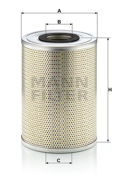 Olejový filter MANN FILTER H 1815