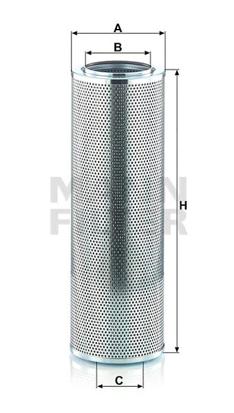 Filter hydrauliky MANN FILTER HD 15 006
