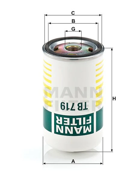 Vysúšač vzduchu MANN FILTER TB 719