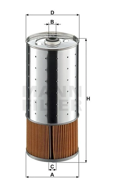 Olejový filter MANN FILTER PF 1055/1 x