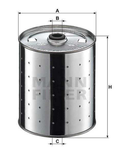 Olejový filter MANN FILTER PF 1155 k