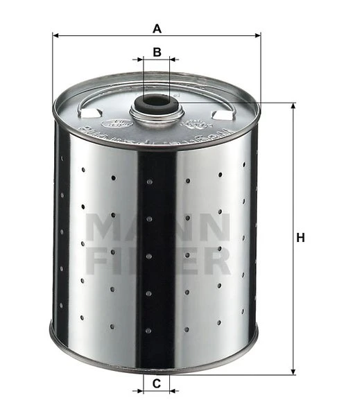 Olejový filter MANN FILTER PF 1155 x