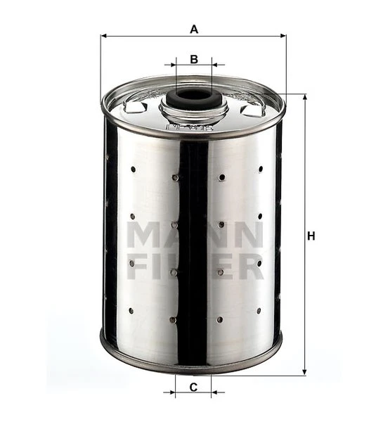 Olejový filter MANN FILTER PF 815