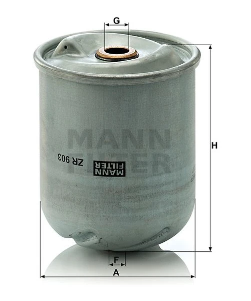 Olejový filter MANN FILTER ZR 903 x