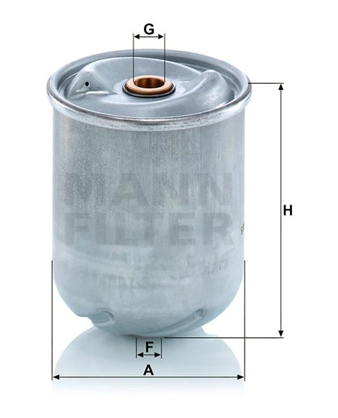 Olejový filter MANN FILTER ZR 906 x