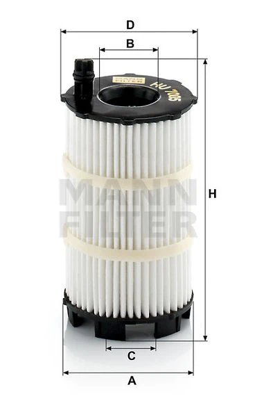 Olejový filter MANN FILTER HU 7005 x
