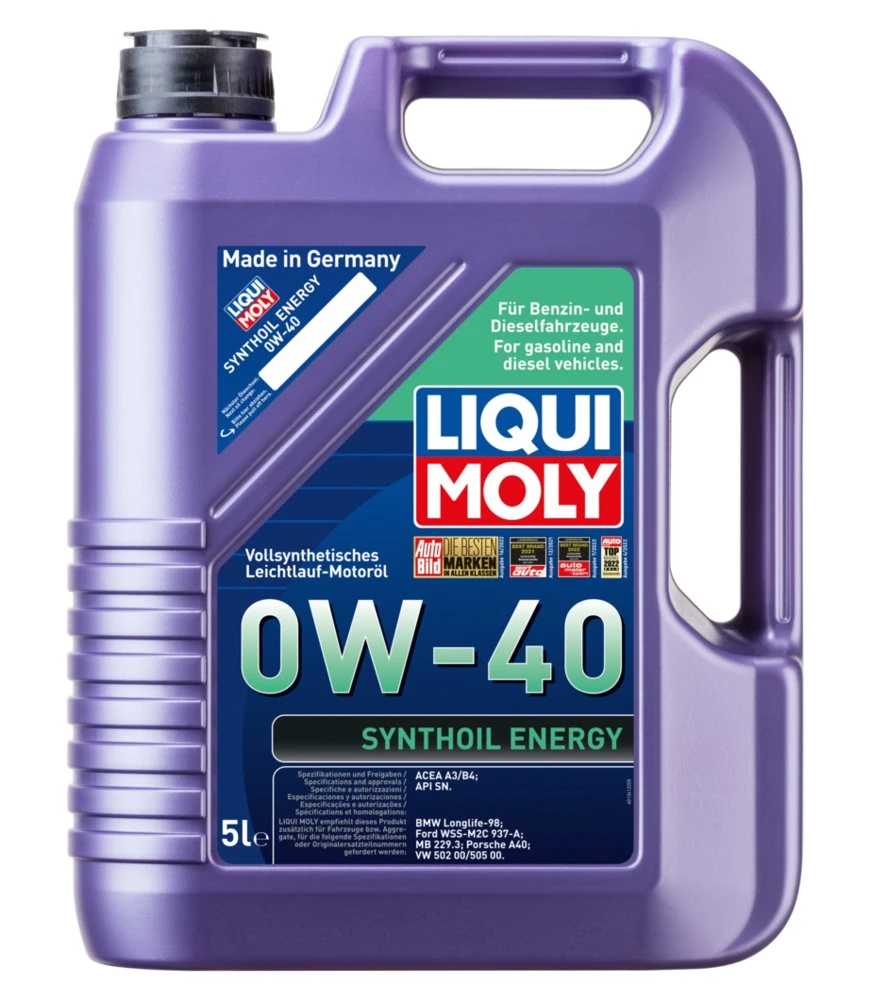 LIQUI MOLY SYNTHOIL ENERGY 0W-40 - 5l