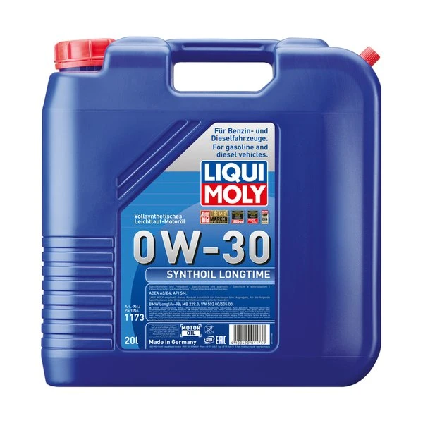 LIQUI MOLY SYNTHOIL LONGTIME 0W-30 - 20l