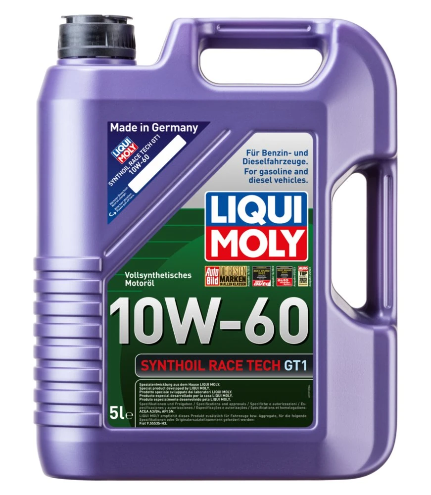 LIQUI MOLY SYNTHOIL RACE TECH GT1 10W-60 - 5l