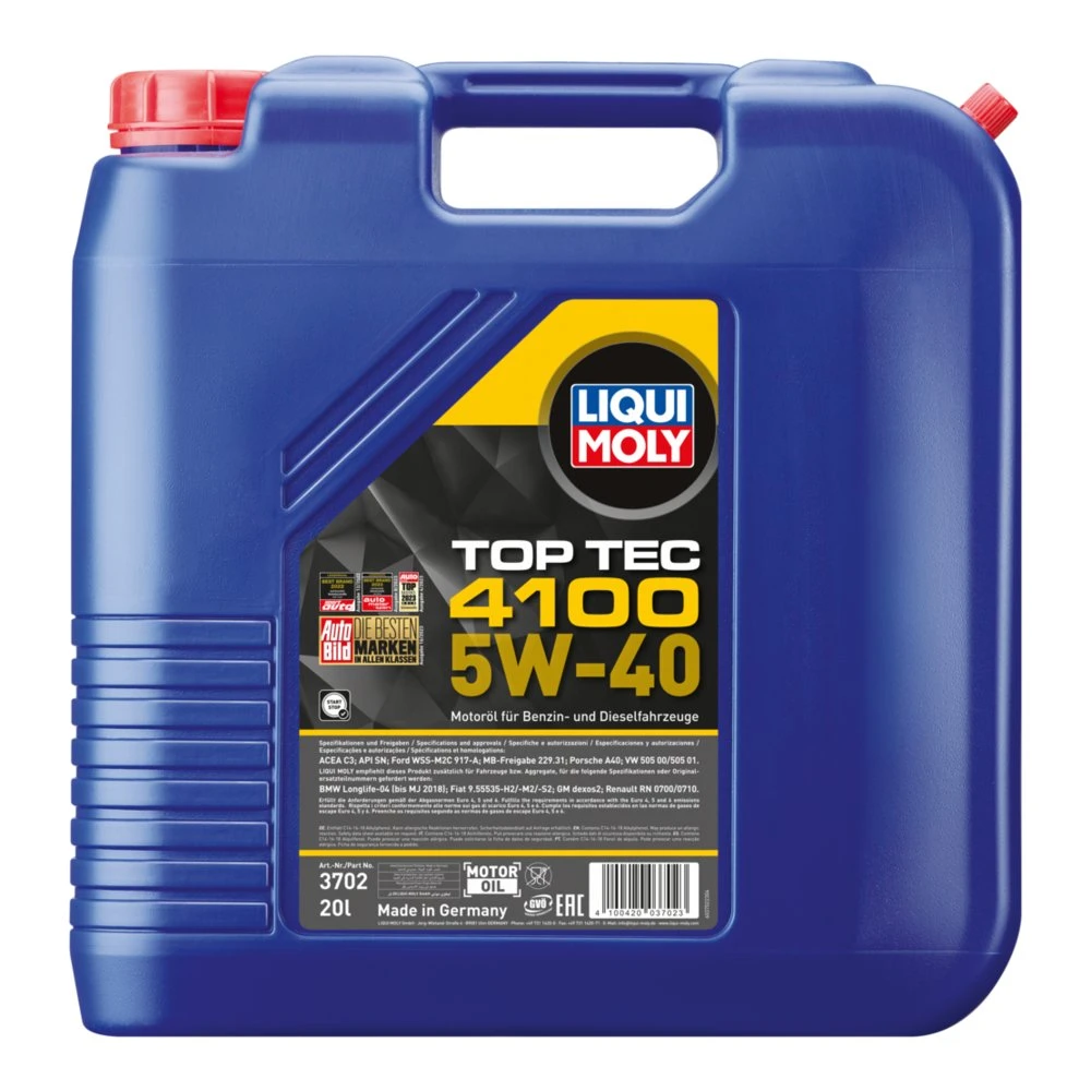 LIQUI MOLY TOP TEC 4100 5W-40 - 20l