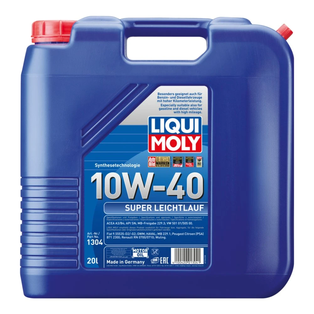 LIQUI MOLY SUPER LEICHTLAUF 10W-40 - 20l