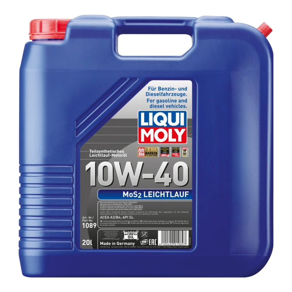 LIQUI MOLY LEICHTLAUF MOS2 10W-40 - 20l