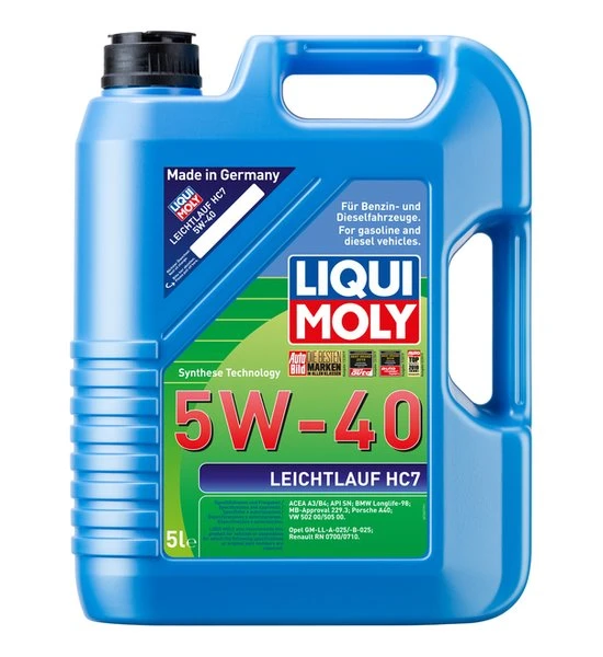 LIQUI MOLY LEICHTLAUF HC7 5W-40 - 5l
