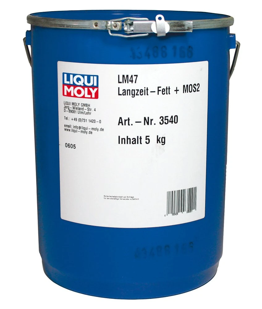 LIQUI MOLY LM 47 + MOS2, dlhodobý mazací tuk - 5kg