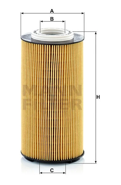 Olejový filter MANN FILTER HU 12 009 z