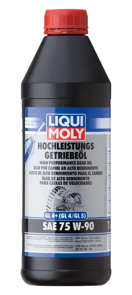 LIQUI MOLY prevodový olej GL4+ 75W-90 - 1l