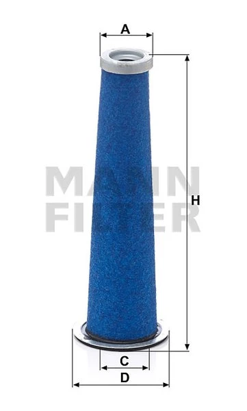 Poistný filter MANN FILTER CF 903
