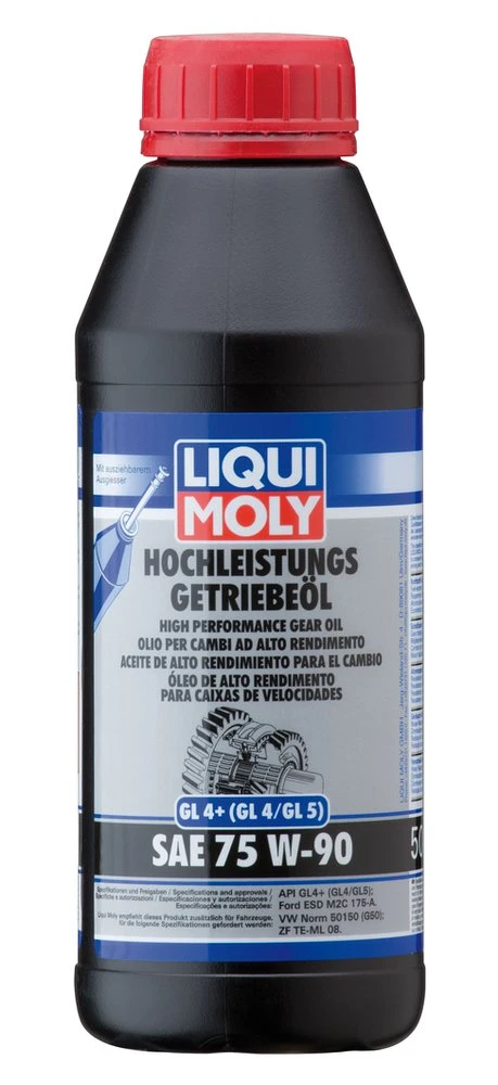 LIQUI MOLY prevodový olej GL4+ 75W-90 - 500ml