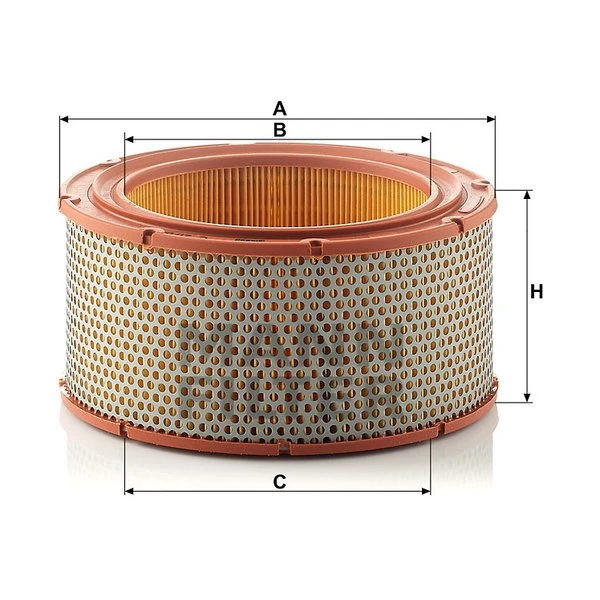 Vzduchový filter MANN FILTER C 2170
