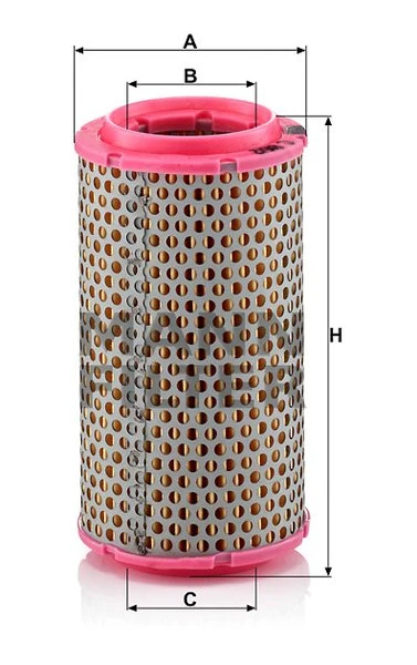 Vzduchový filter MANN FILTER C 816/2