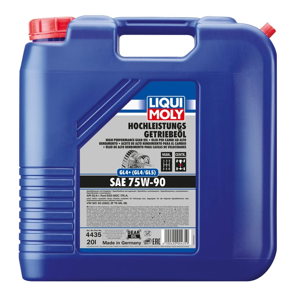 LIQUI MOLY prevodový olej GL4+ 75W-90 - 20l