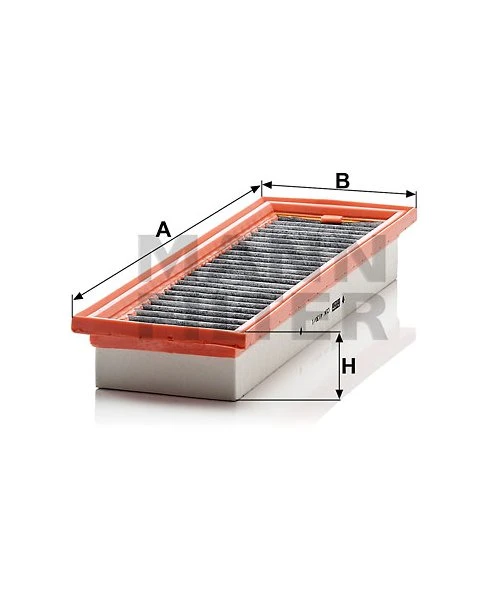 Kabínový filter MANN FILTER CUK 4130/1