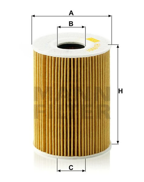 Olejový filter MANN FILTER HU 9001 x