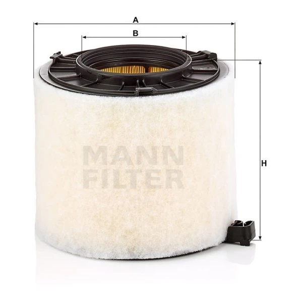 Vzduchový filter MANN FILTER C 17 014