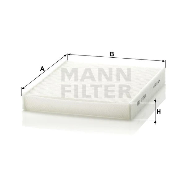 Kabínový filter MANN FILTER CU 2533-2