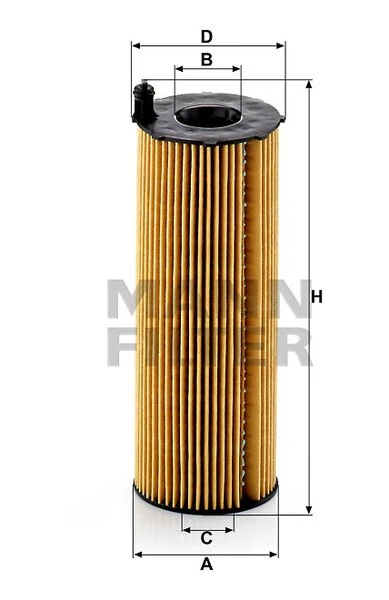 Olejový filter MANN FILTER HU 8003 x