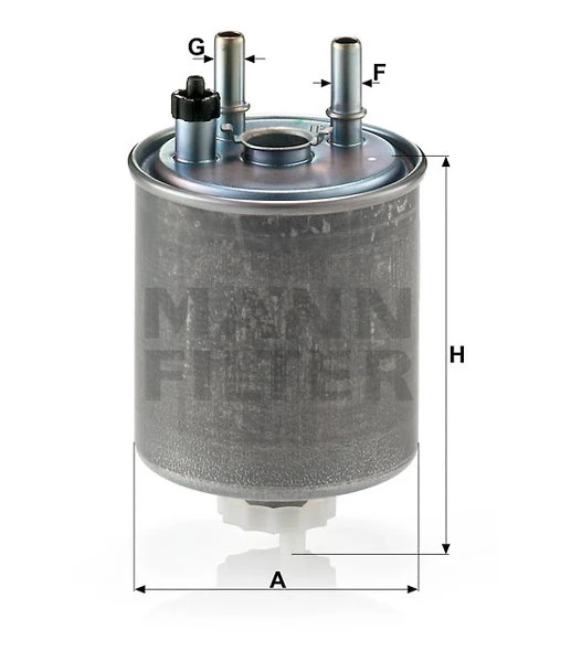 Palivový filter MANN FILTER WK 918/1