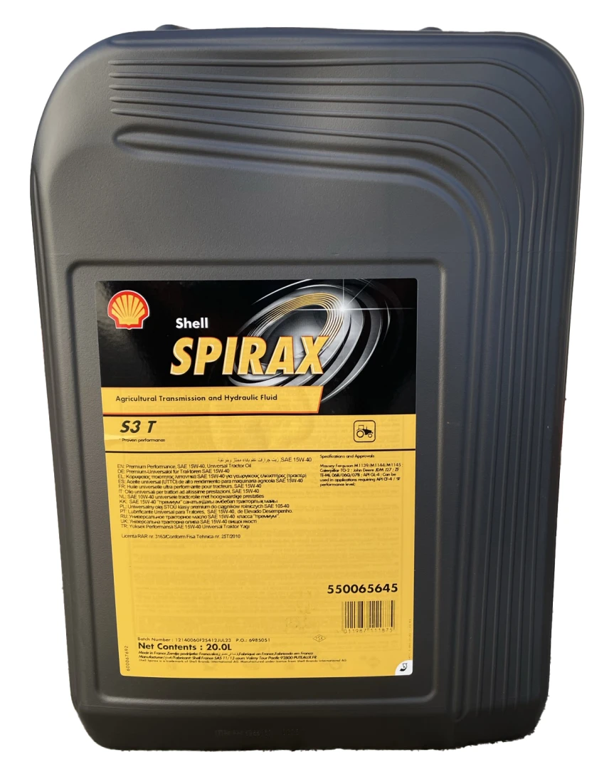 SHELL SPIRAX S3 T - 20l