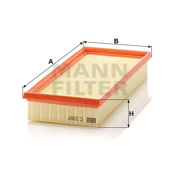 Vzduchový filter MANN FILTER C 3397