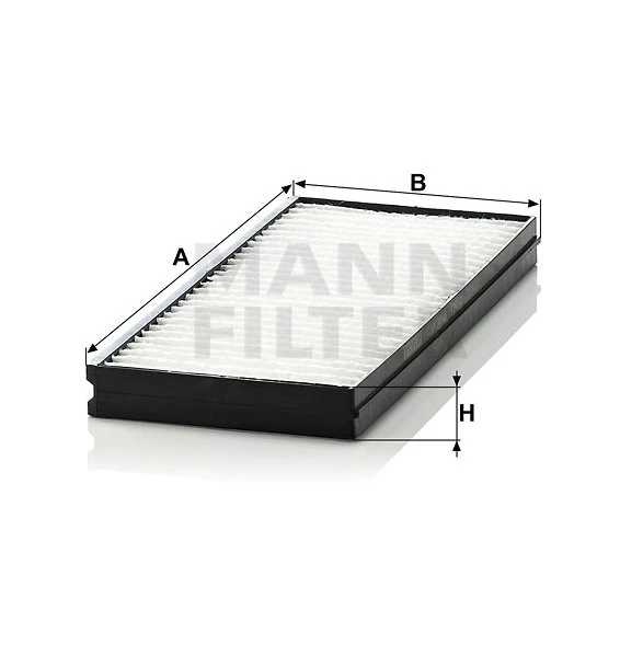 Kabínový filter MANN FILTER CU 26 000-2