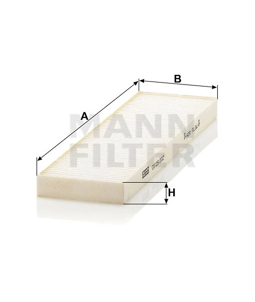 Kabínový filter MANN FILTER CU 29 002-2