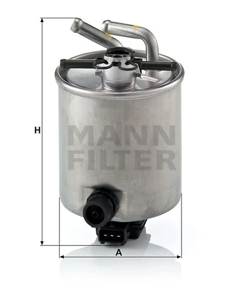 Palivový filter MANN FILTER WK 9011
