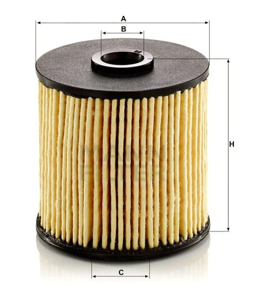 Palivový filter MANN FILTER PU 7011 z