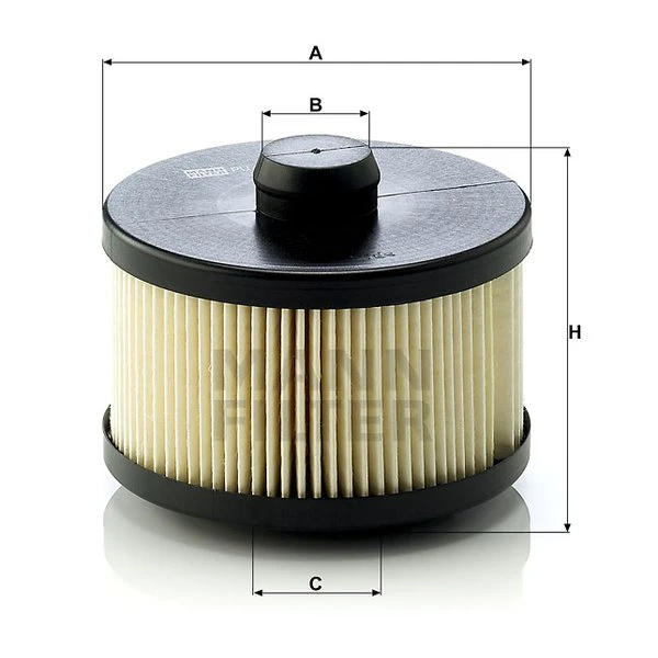 Palivový filter MANN FILTER PU 10 001 x