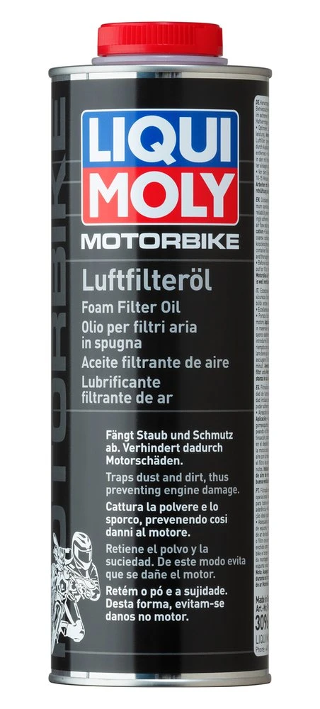 LIQUI MOLY Olej na vzduchové filtre motocyklov - 1l