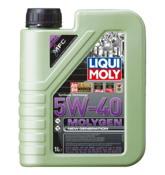LIQUI MOLY MOLYGEN NEW GENERATION 5W-40 - 1l