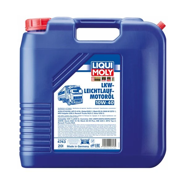 LIQUI MOLY LKW LEICHTLAUF 10W-40 - 20l