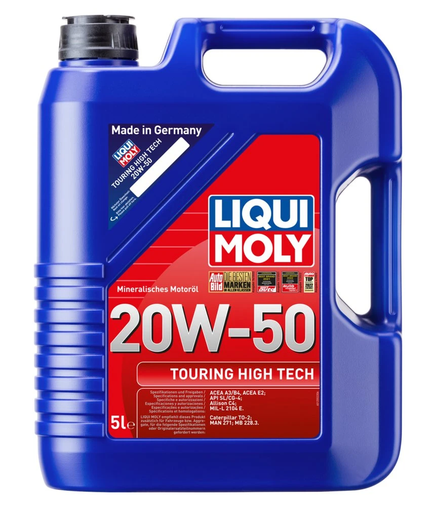 LIQUI MOLY TOURING HIGH TECH 20W-50 - 5l