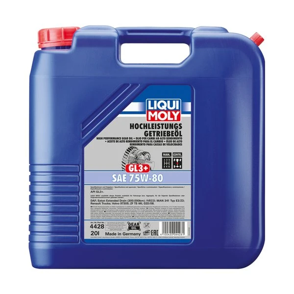 LIQUI MOLY prevodový olej GL3+ 75W-80 - 20l