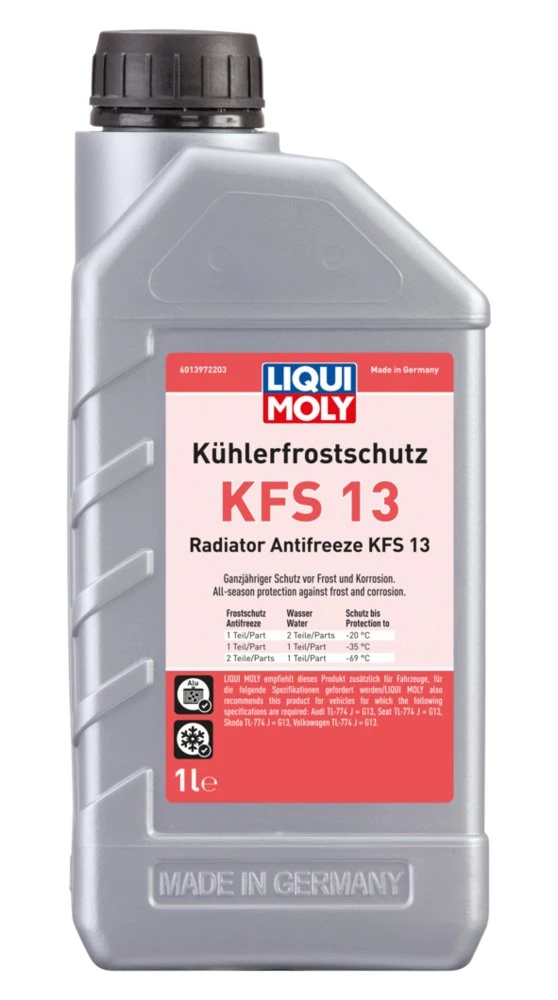 LIQUI MOLY RADIATOR ANTIFREEZE KFS 13 - 1l