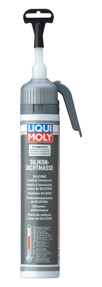 LIQUI MOLY Tesniaci silikón, transparentný - 200ml