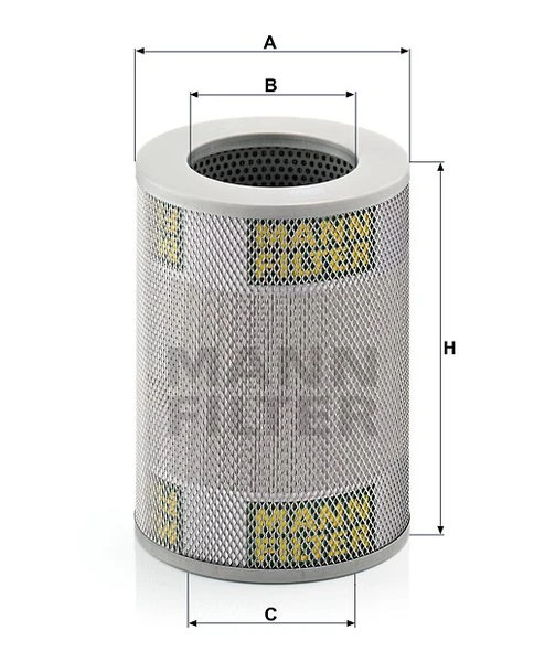Filter hydrauliky MANN FILTER HD 15 001
