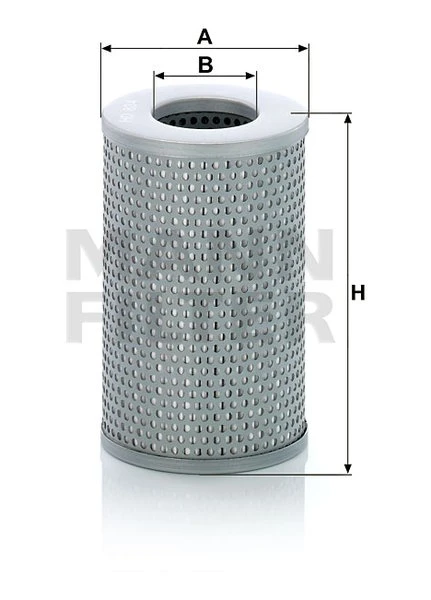 Filter hydrauliky MANN FILTER HD 834