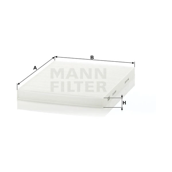 Kabínový filter MANN FILTER CU 23 010