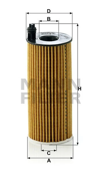 Olejový filter MANN FILTER HU 6004 x