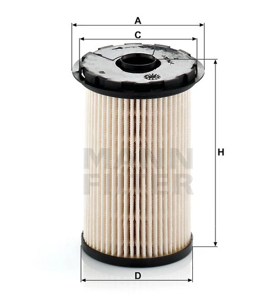 Palivový filter MANN FILTER PU 7002 x